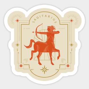 Sagittarius Sticker